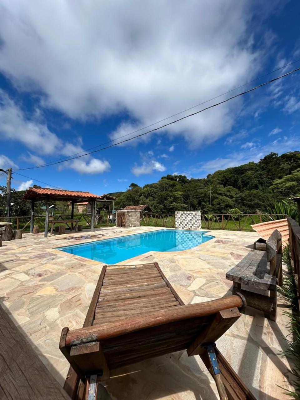 Chales E Camping Taquaral São Tomé das Letras Exterior foto
